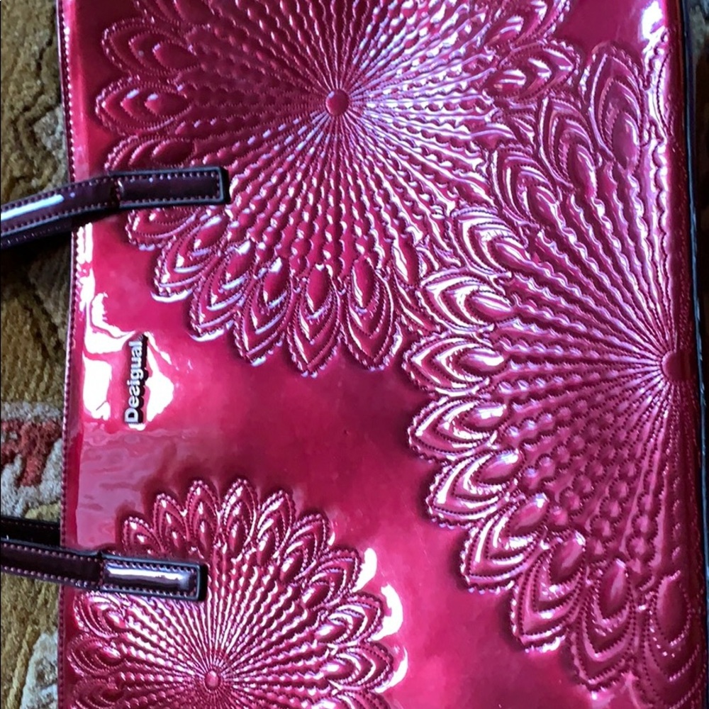 Desigual bag Burgandy
